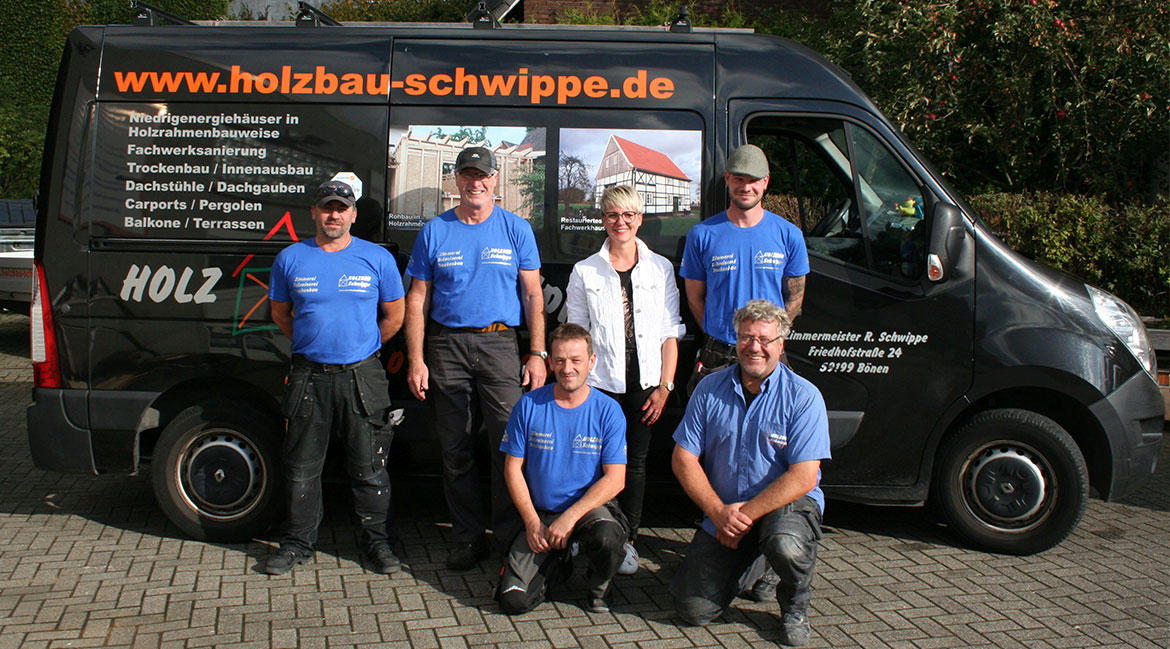 Holzbau Schwippe Team